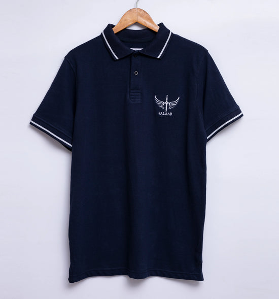 Plain Blue Polo