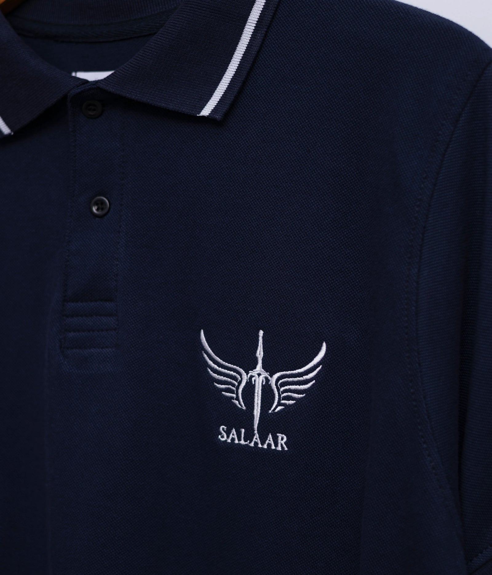 Plain Blue Polo