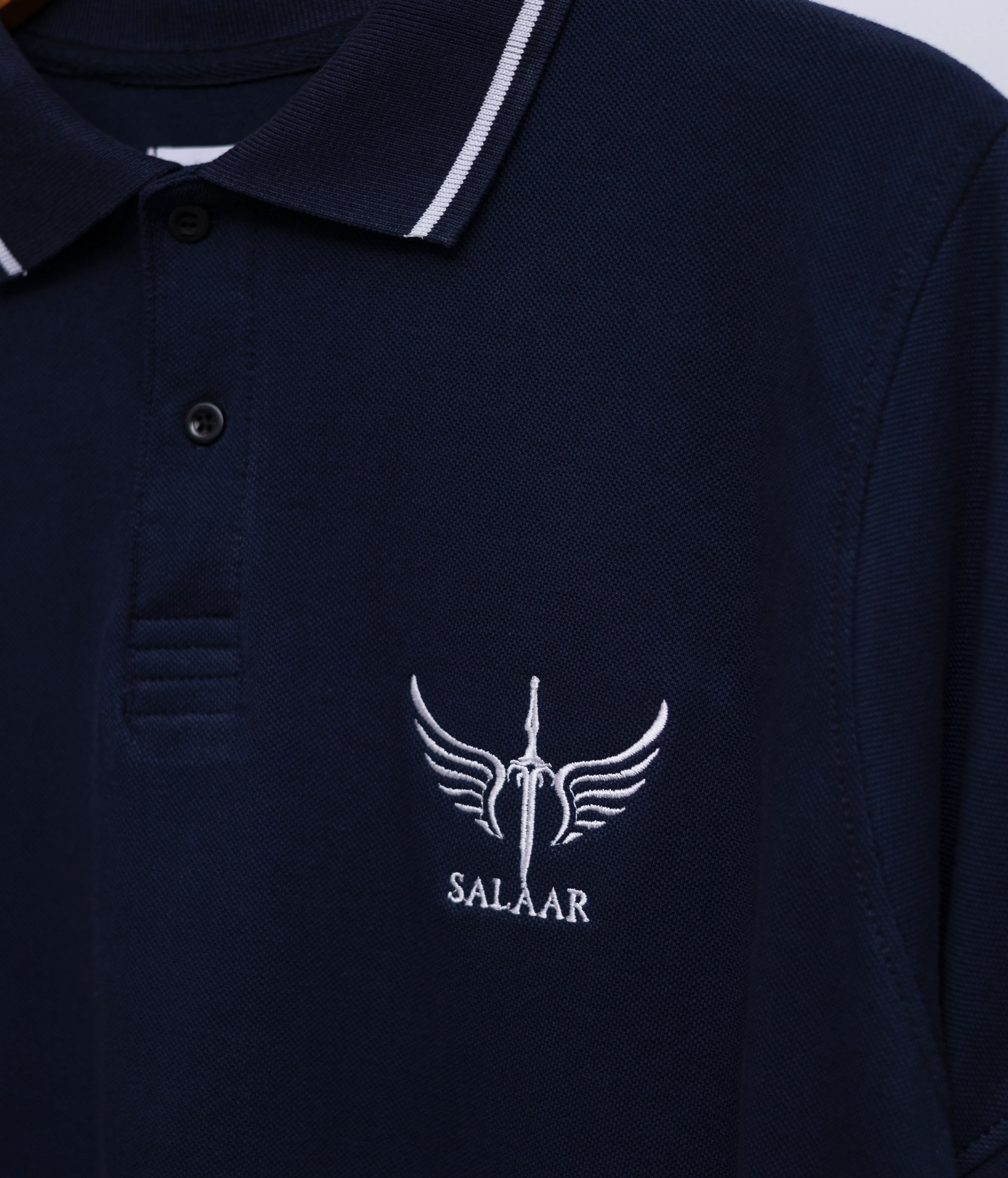 Plain Blue Polo