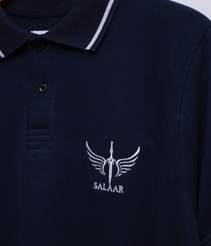 Plain Blue Polo