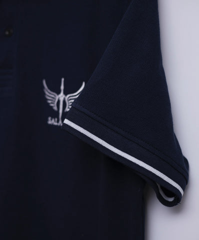Plain Blue Polo