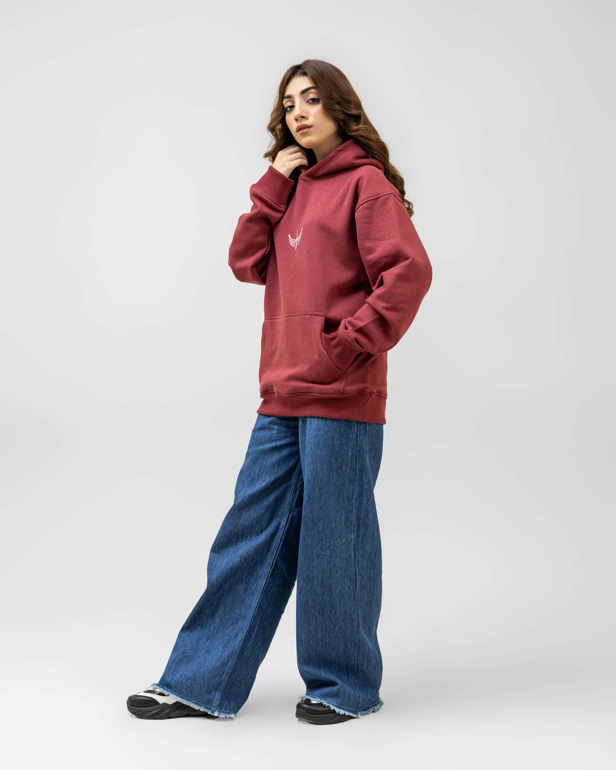 Take The Lead hoodie - Maroon