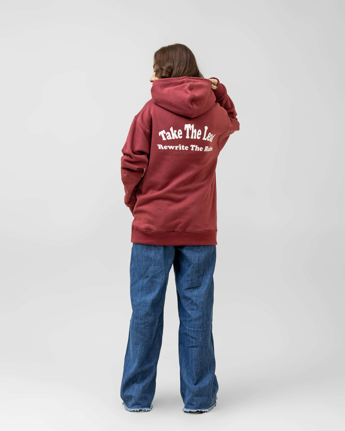 Take The Lead hoodie - Maroon