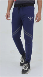 Premium Slim Fit Cotton Trouser - Titan Blend Navy