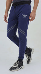 Premium Slim Fit Cotton Trouser - Titan Blend Navy