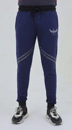 Premium Slim Fit Cotton Trouser - Titan Blend Navy