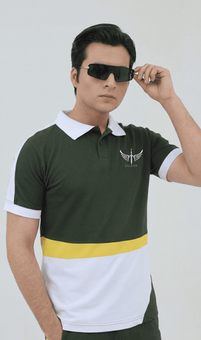 Sunlit Forest Basic Polo
