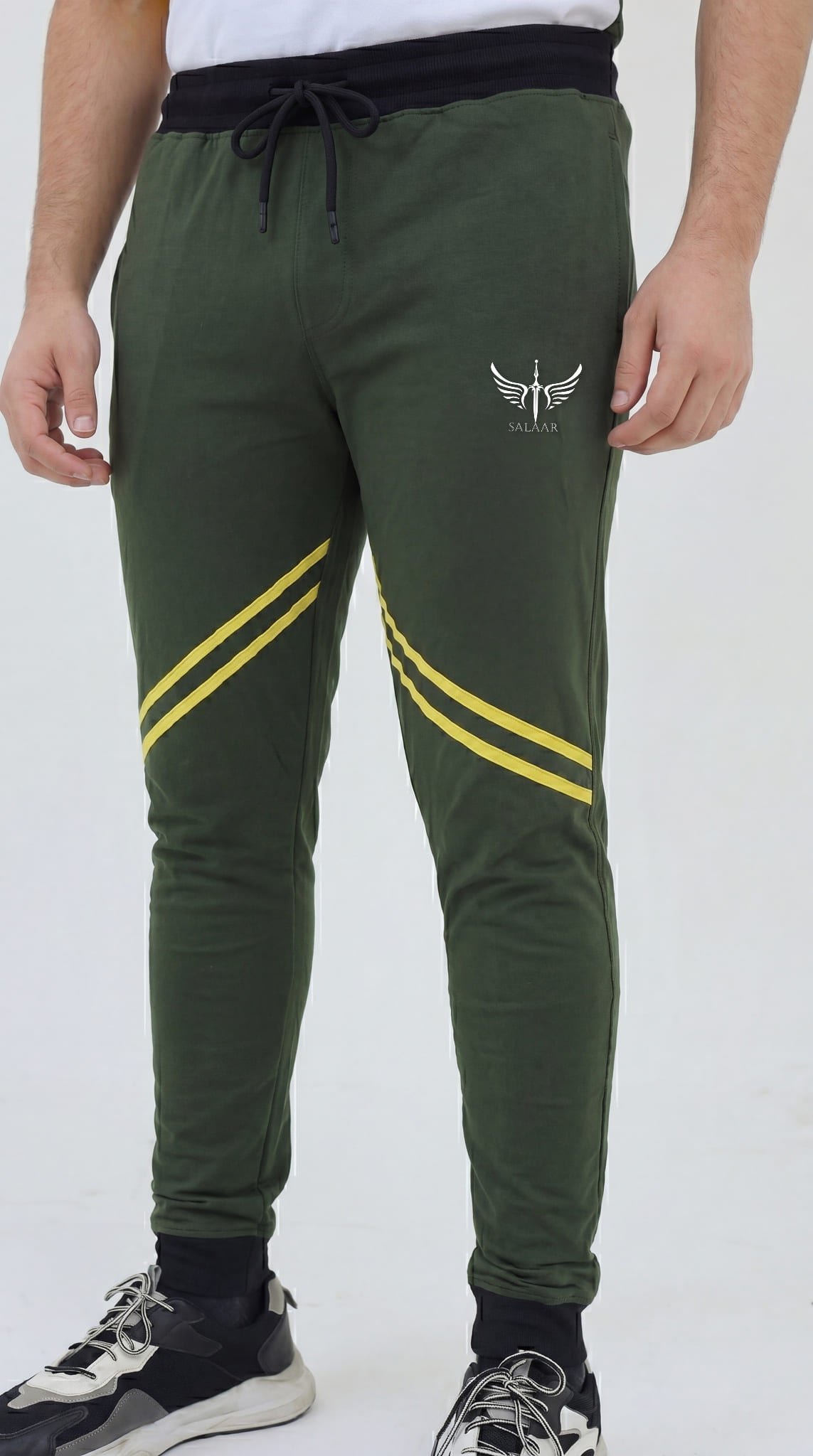 Premium Slim Fit Cotton Trouser - Sunlit Forest