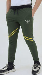Premium Slim Fit Cotton Trouser - Sunlit Forest