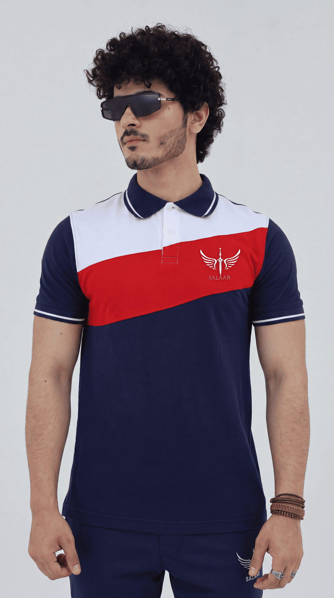 Tri color Basic Polo