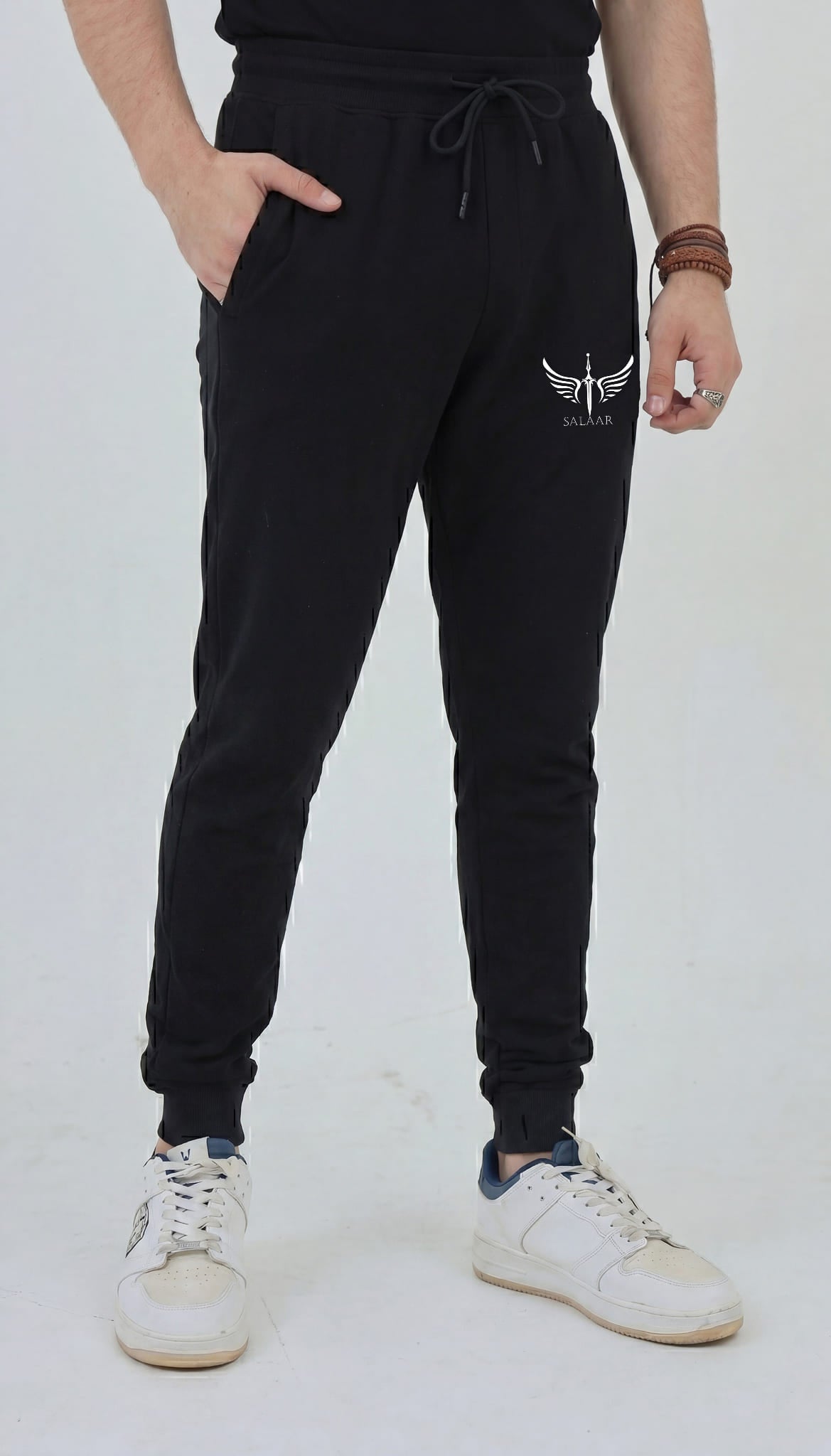 Premium Slim Fit Cotton Trouser - Heritage Black