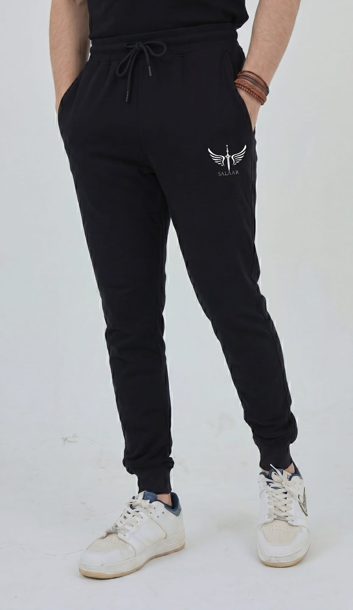 Premium Slim Fit Cotton Trouser - Heritage Black