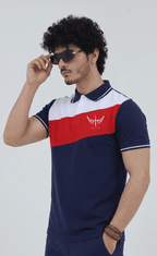 Tri color Basic Polo