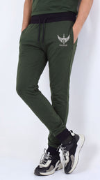 Premium Slim Fit Cotton Trouser - Classic Olive