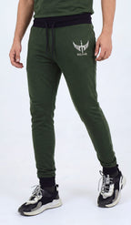 Premium Slim Fit Cotton Trouser - Classic Olive