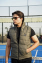 Premium Sleeveless Puffer - Green