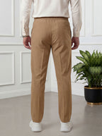Straight Fit Trouser Pant - Khaki