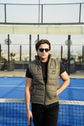 Premium Sleeveless Puffer - Green