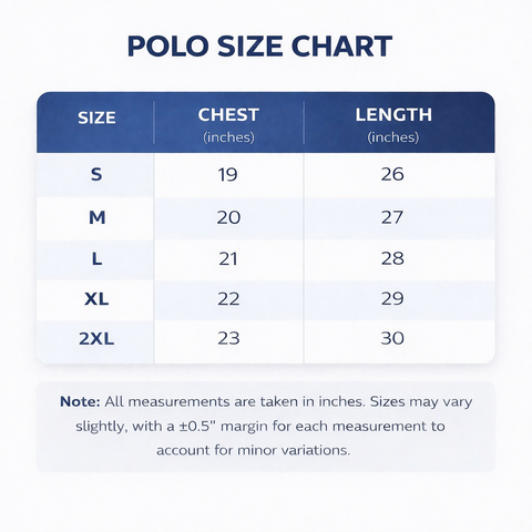 Premium Ribbed Cotton Polo - SKY BLUE