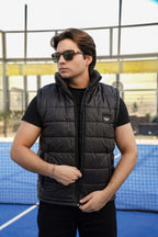 Premium Sleeveless Puffer - Black