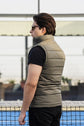 Premium Sleeveless Puffer - Green