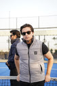 Premium Sleeveless Puffer - Light Grey