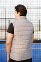 Premium Sleeveless Puffer - Light Grey