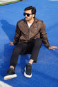 Waterproof Windbreaker Jacket - Brown