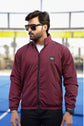 Waterproof Windbreaker Jacket - Maroon
