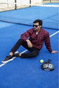 Waterproof Windbreaker Jacket - Maroon