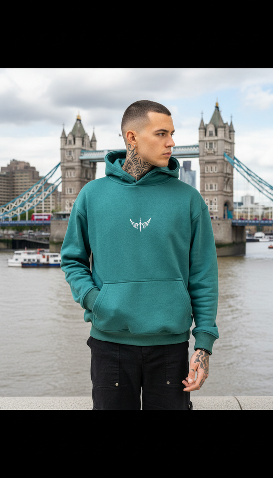 TAWAKKAL HOODIE - ZINC