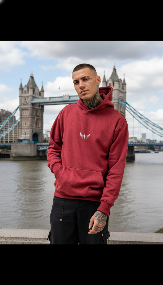 Take The Lead hoodie - Maroon