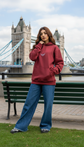 Take The Lead hoodie - Maroon