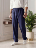 Baggy Fit Trouser – Navy Blue