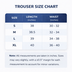 Baggy Fit Trouser – Navy Blue