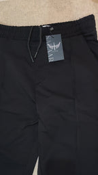 Straight Fit Trouser Pant - Black