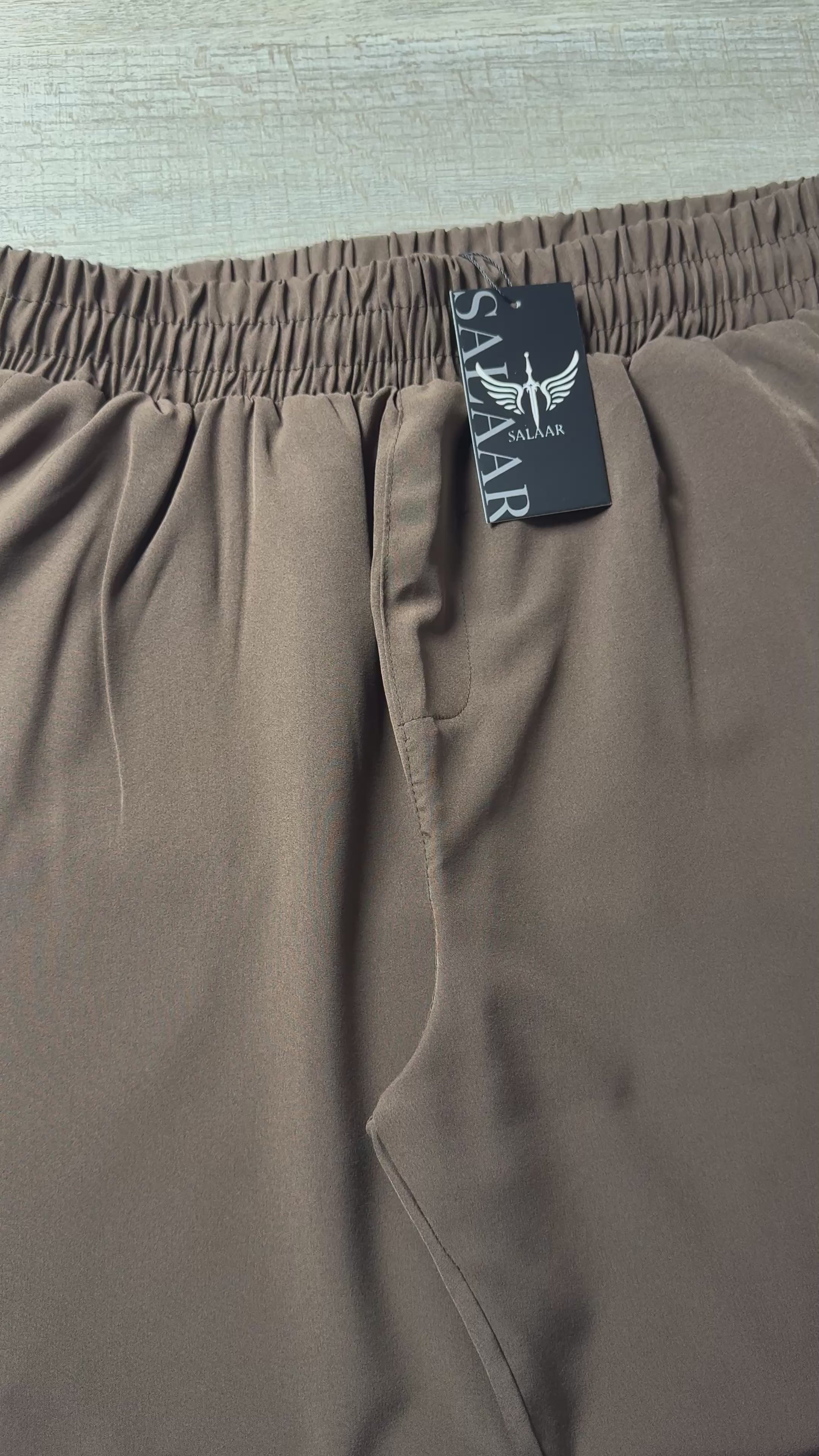 Baggy Fit Trouser – Brown